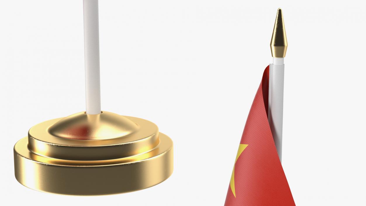 3D Table Flag China