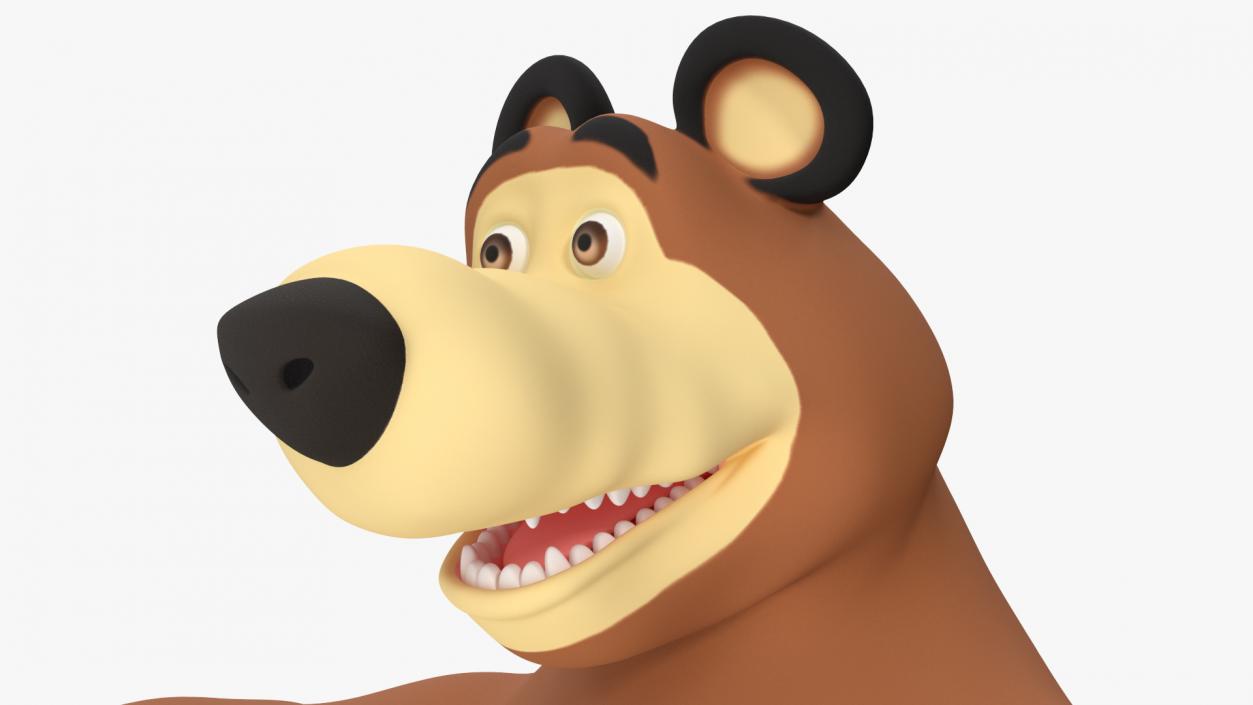 3D model Bear from Masha and the Bear T-pose