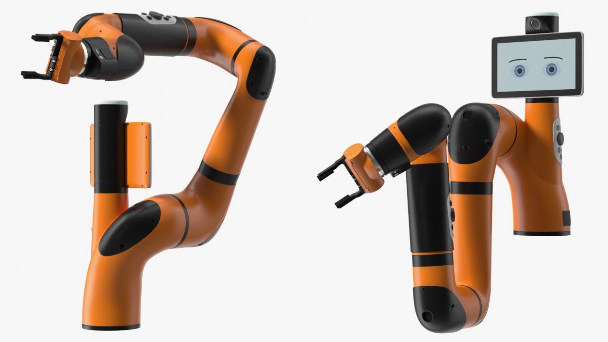 3D Collaborative Robot Rigged