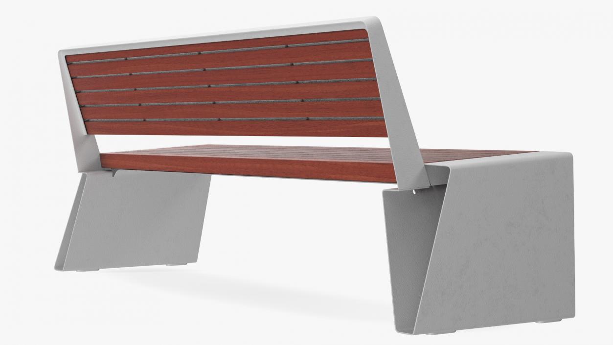 Street Benches Big Collection 3D model