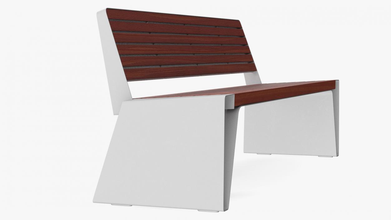 Street Benches Big Collection 3D model