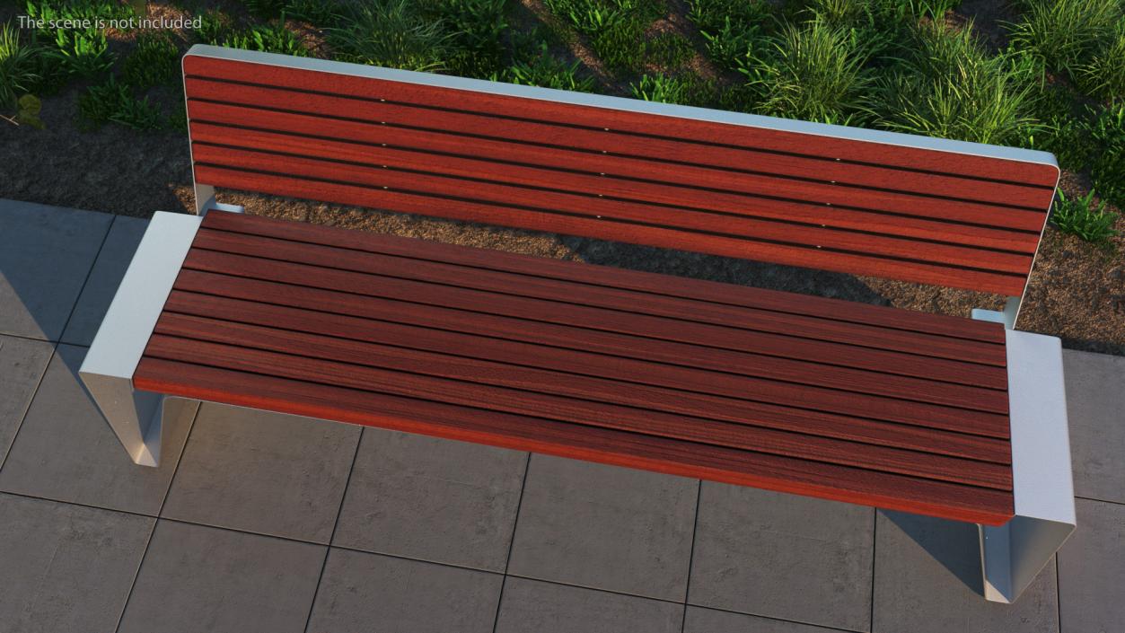 Street Benches Big Collection 3D model