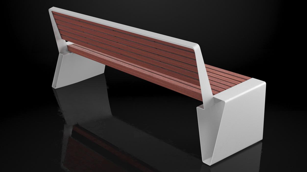 Street Benches Big Collection 3D model