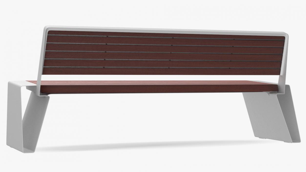 Street Benches Big Collection 3D model