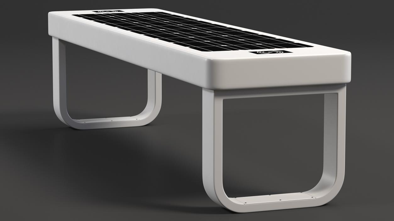 Street Benches Big Collection 3D model