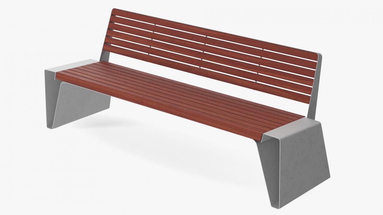 Street Benches Big Collection 3D model