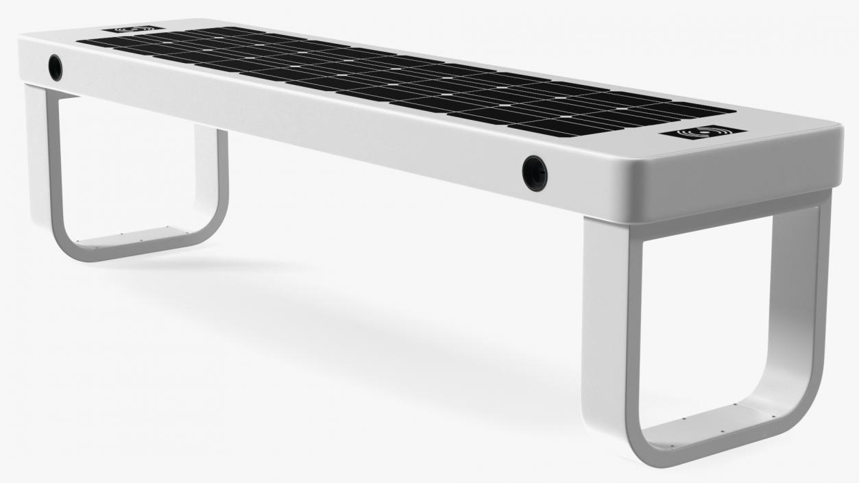 Street Benches Big Collection 3D model