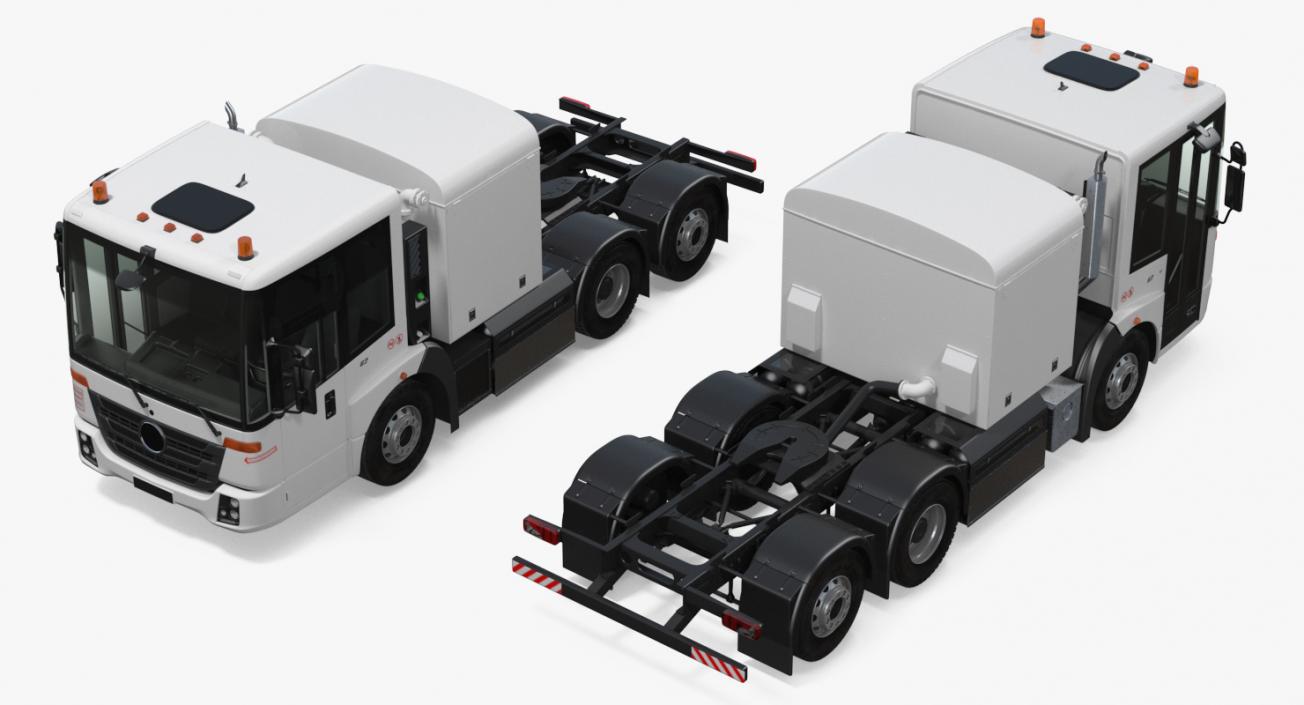 3D model Tractor Truck 6x4 Generic