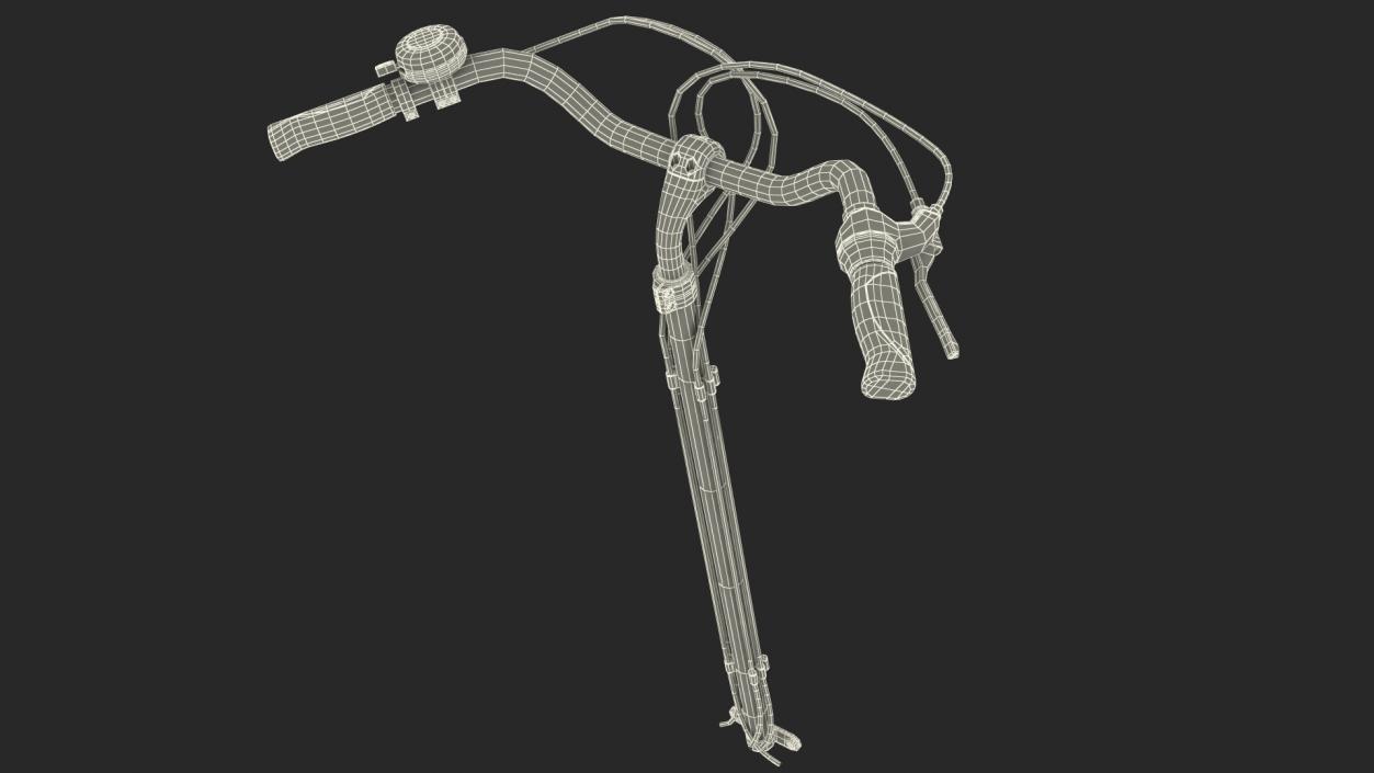 Bicycle Handlebar 2 3D model