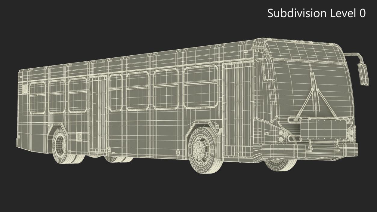 Metro Transit Bus 3D