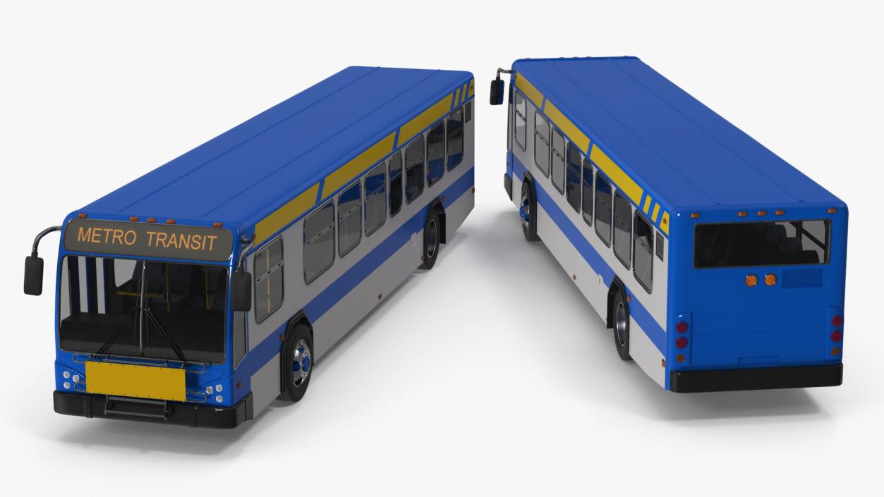 Metro Transit Bus 3D