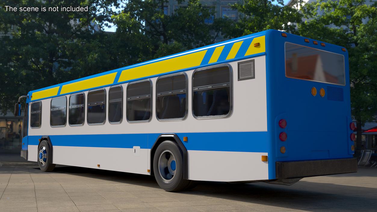 Metro Transit Bus 3D