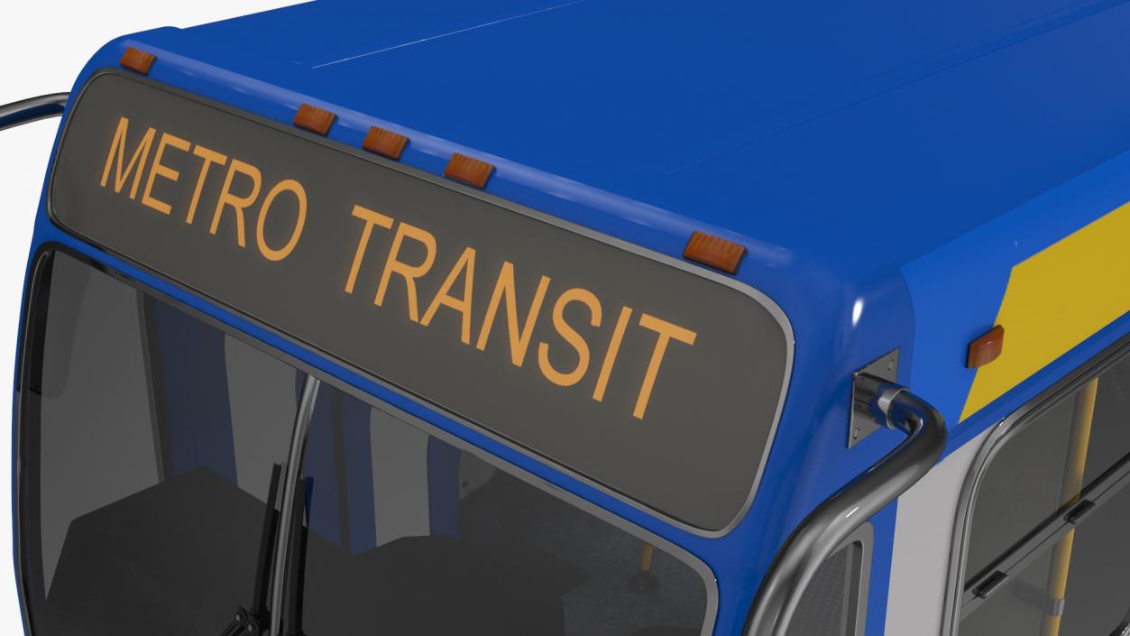 Metro Transit Bus 3D