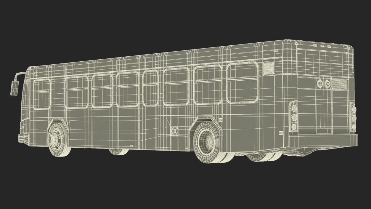 Metro Transit Bus 3D