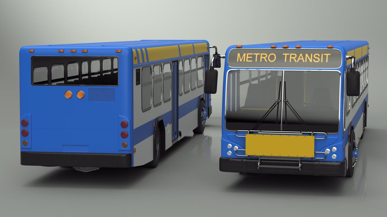 Metro Transit Bus 3D