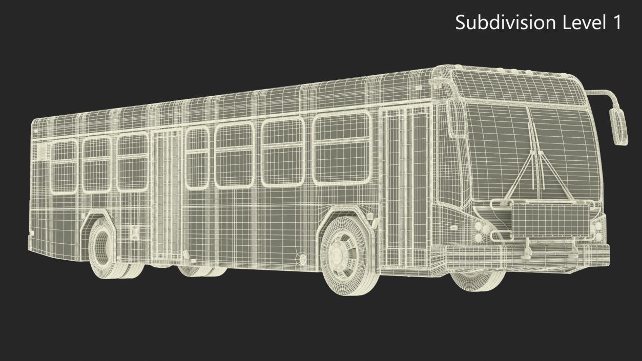 Metro Transit Bus 3D