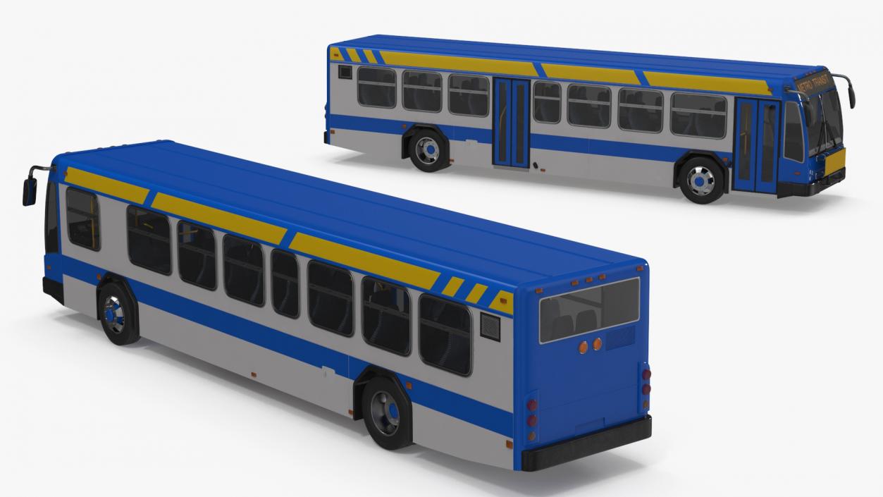 Metro Transit Bus 3D