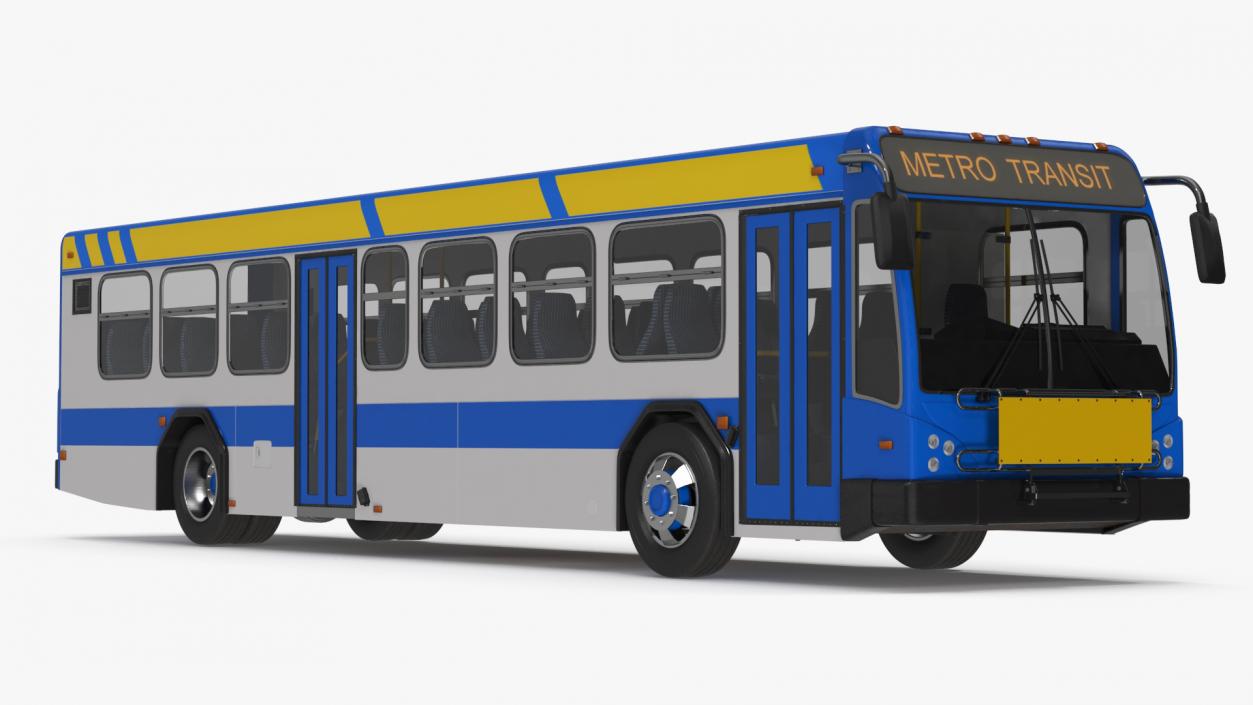 Metro Transit Bus 3D