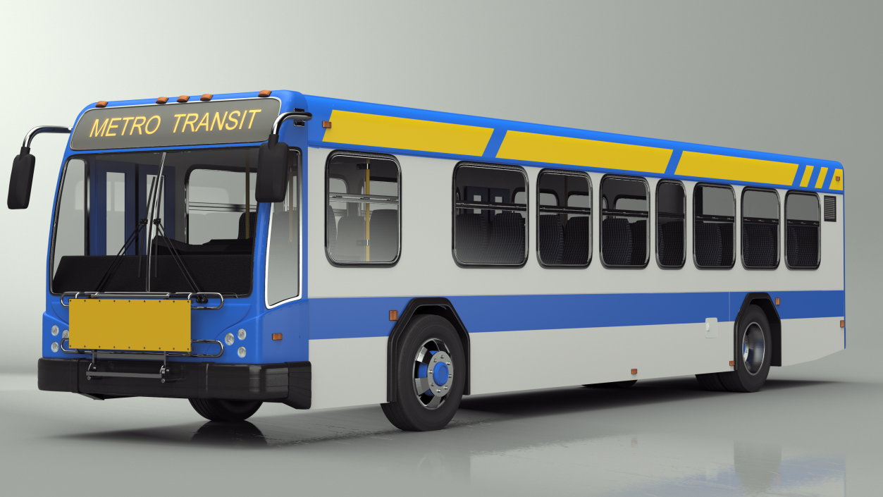 Metro Transit Bus 3D