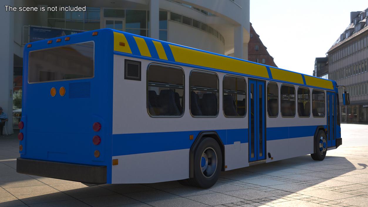 Metro Transit Bus 3D