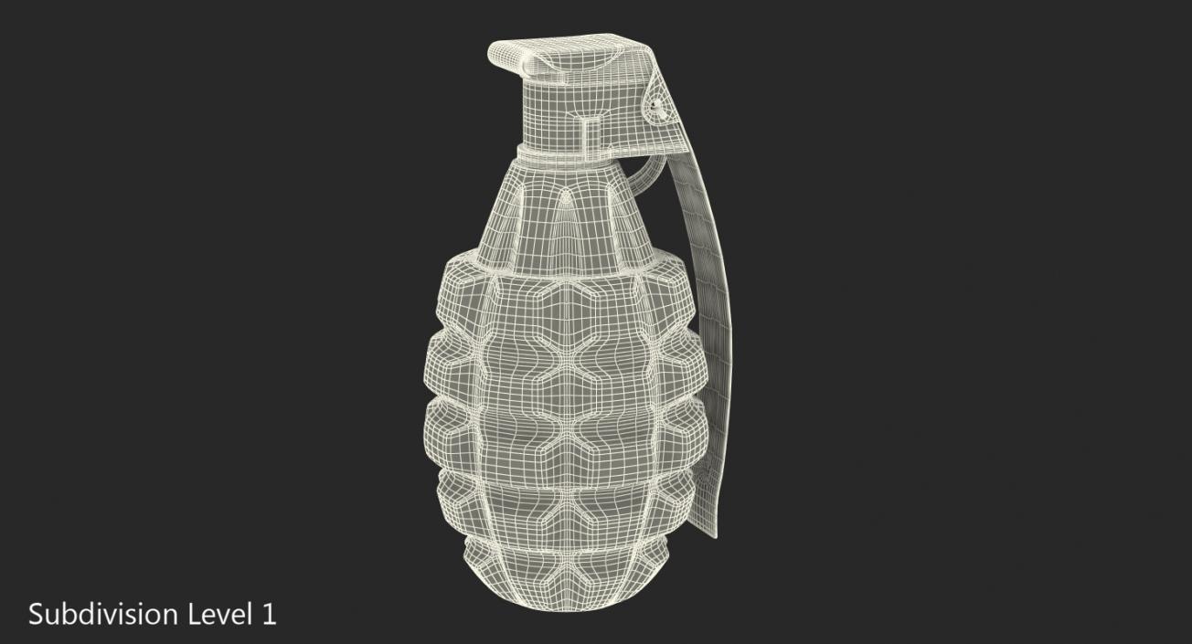 3D Hand Grenade Souvenir