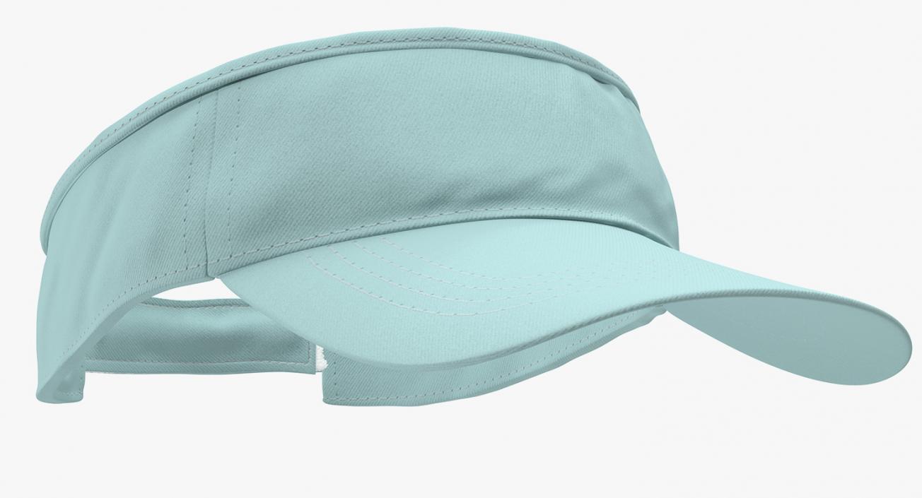 Sun Visor Cap Fur 3D