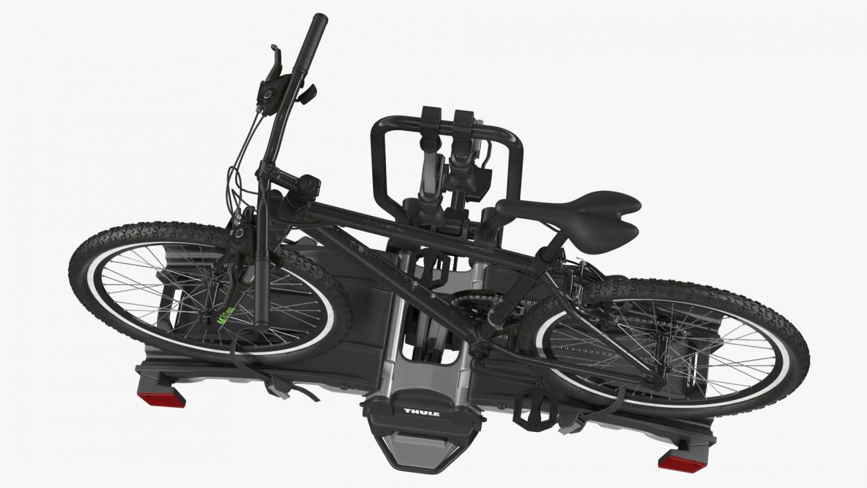 Thule EasyFold XT2 with Mountain Bike 3D