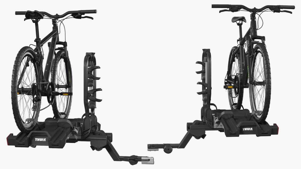 Thule EasyFold XT2 with Mountain Bike 3D