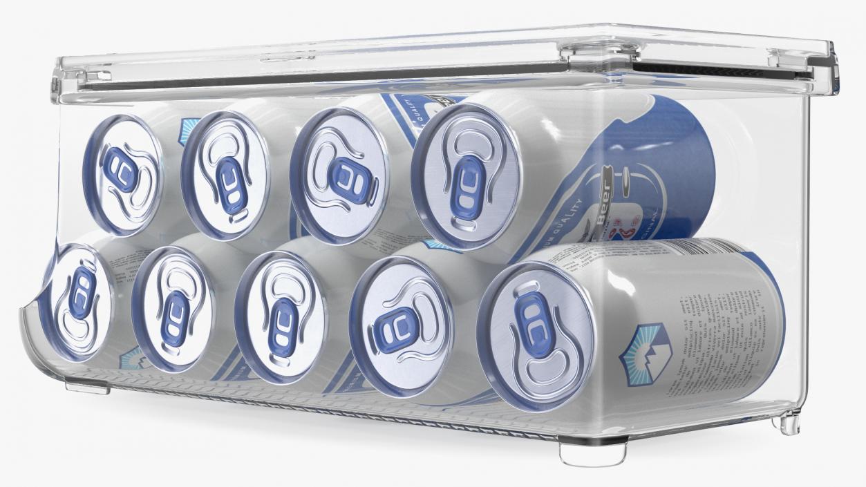 Transparent Beer Can Holder 3D