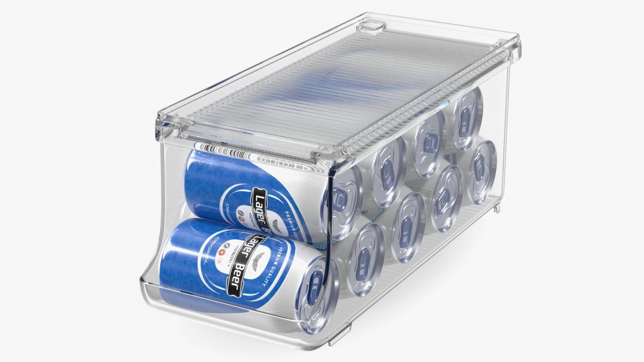 Transparent Beer Can Holder 3D