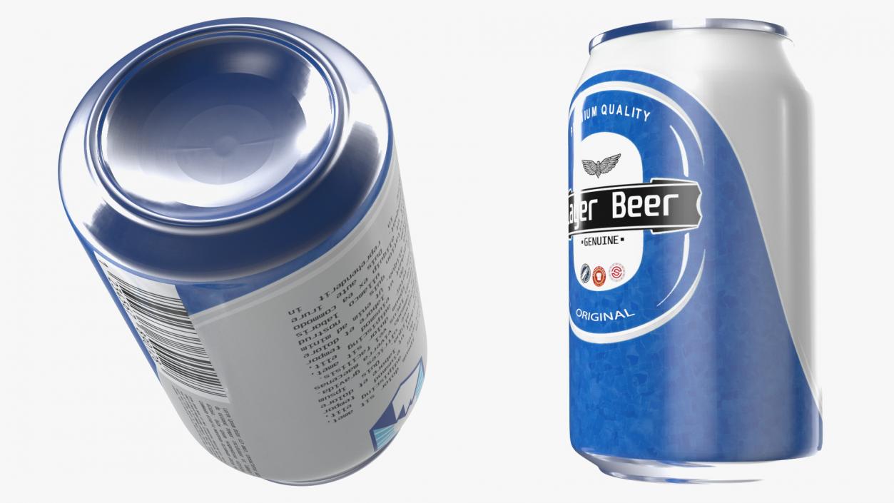 Transparent Beer Can Holder 3D