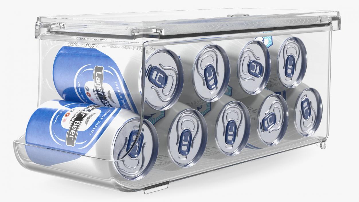 Transparent Beer Can Holder 3D