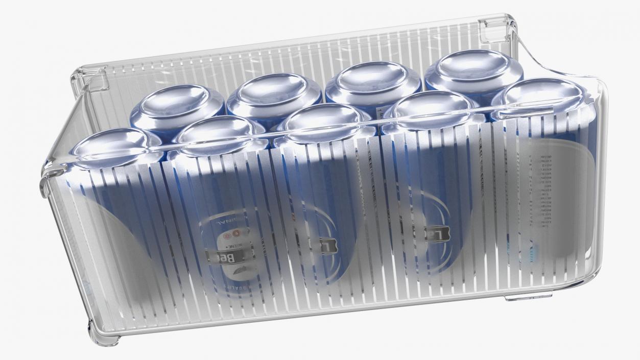 Transparent Beer Can Holder 3D