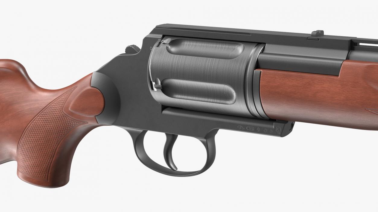 Hunting Shotgun MC-255 Wood Rigged 3D model