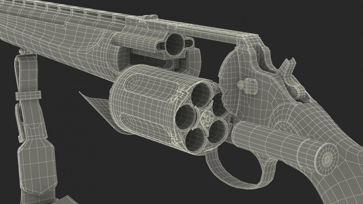 Hunting Shotgun MC-255 Wood Rigged 3D model