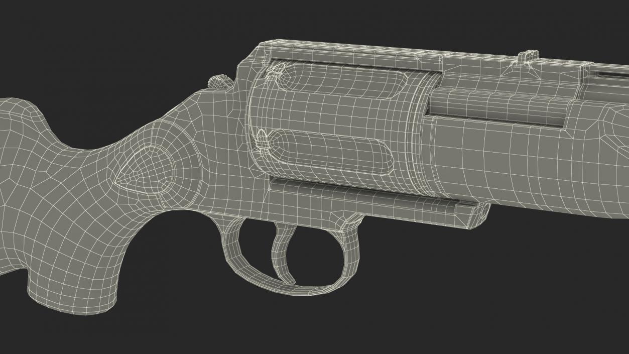 Hunting Shotgun MC-255 Wood Rigged 3D model