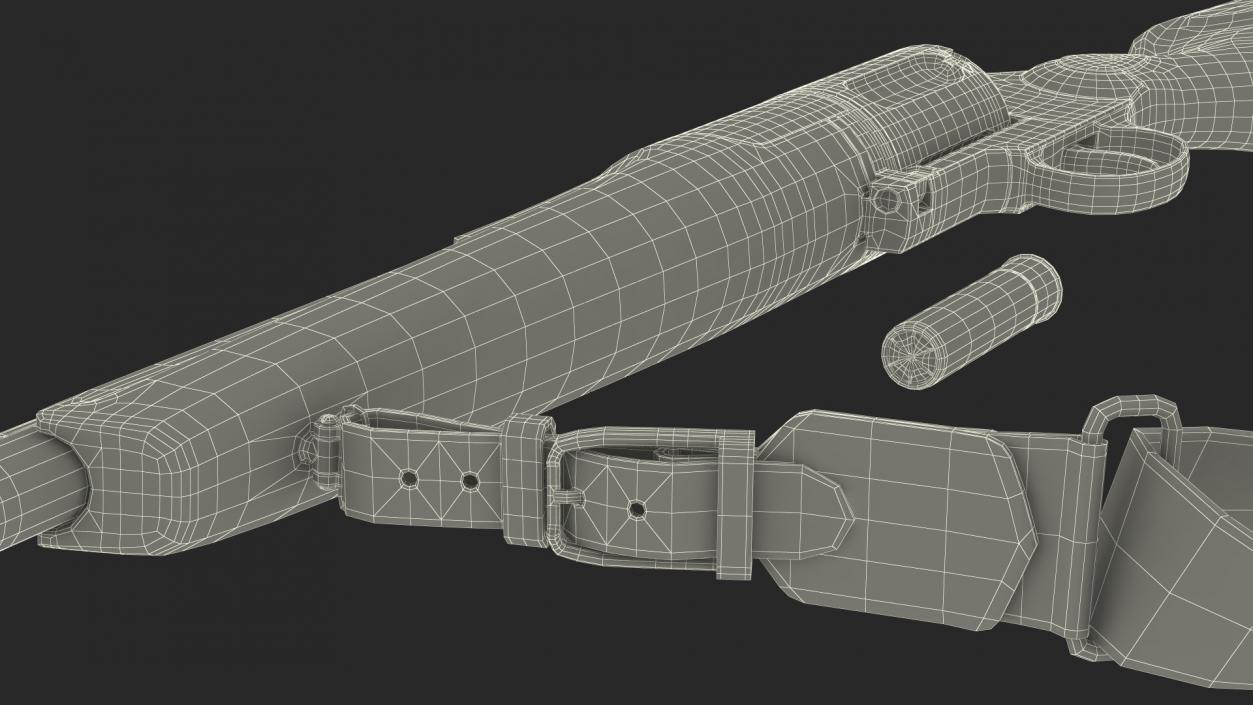 Hunting Shotgun MC-255 Wood Rigged 3D model