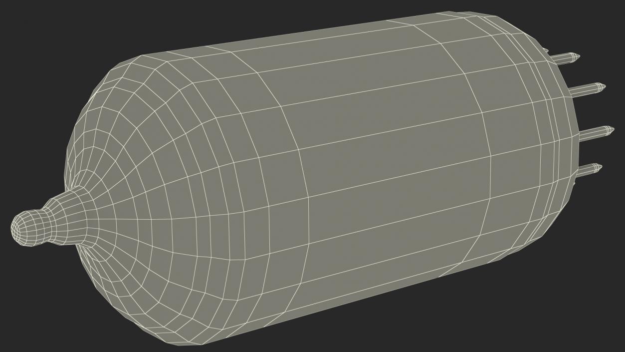 JJ Electronics Vacuum Tube ECC83S 12AX7 3D model