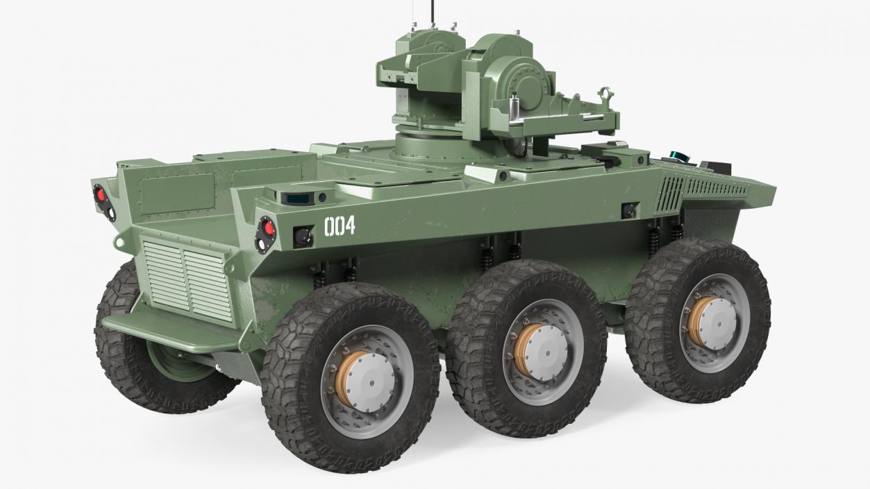 3D model Smart Military Robot