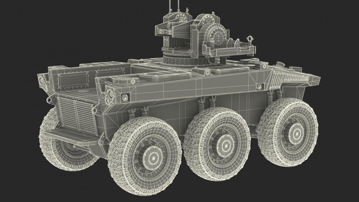 3D model Smart Military Robot