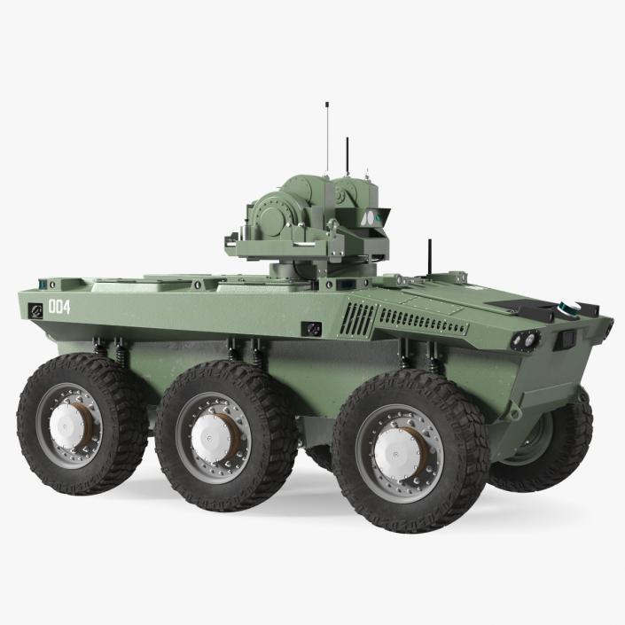 3D model Smart Military Robot