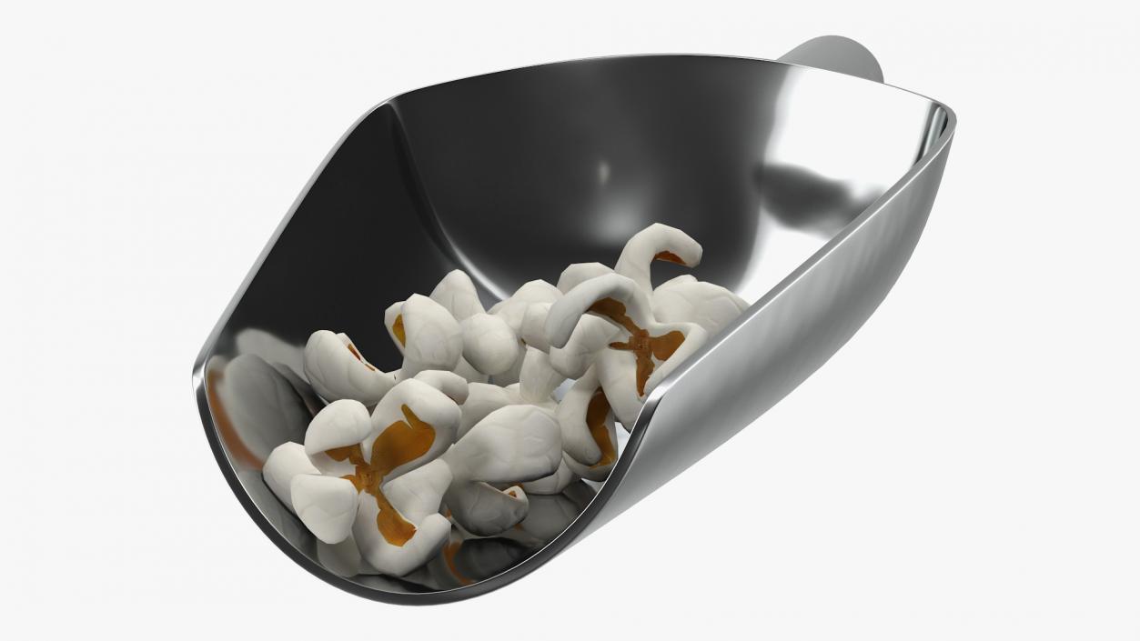 3D Popcorn in Scoop