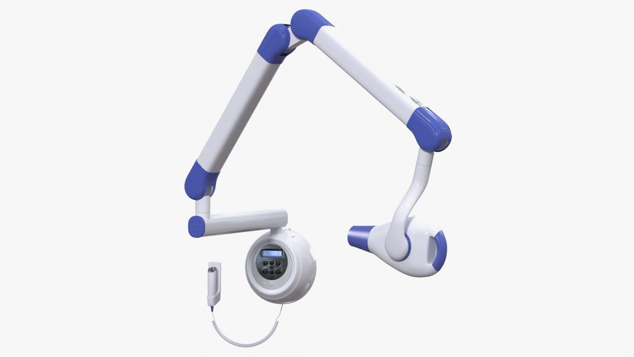 3D Modern Intraoral XRay Unit Rigged model