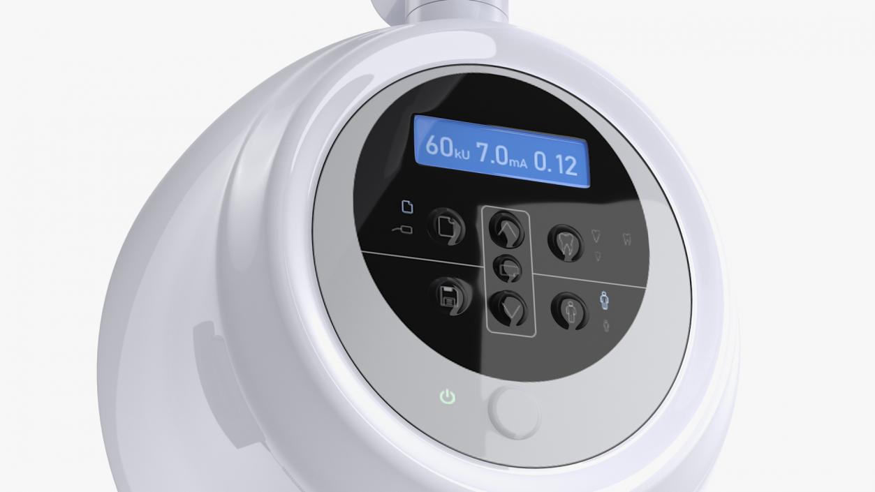 3D Modern Intraoral XRay Unit Rigged model