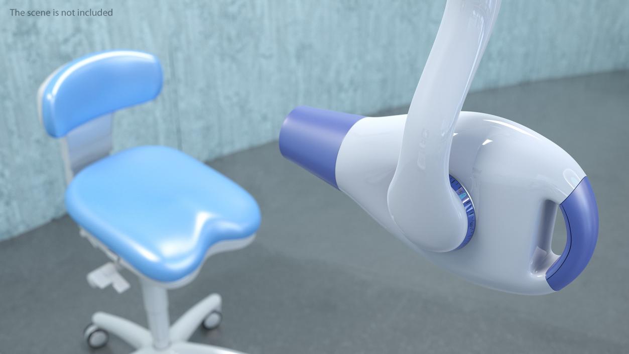 3D Modern Intraoral XRay Unit Rigged model