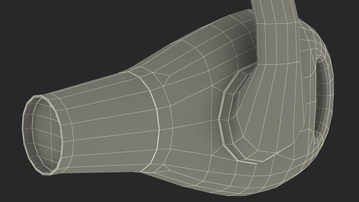 3D Modern Intraoral XRay Unit Rigged model