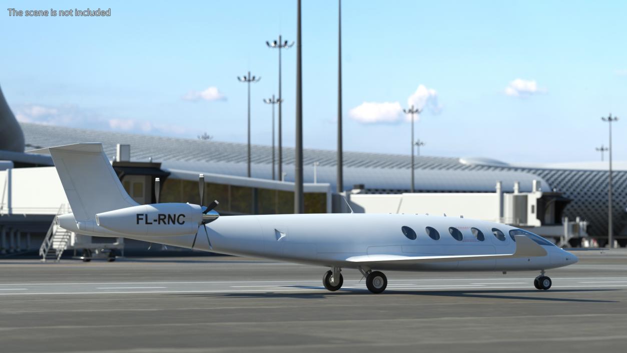 3D model Electric Aircraft(1)