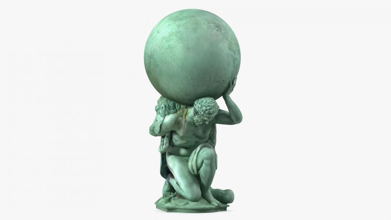 Portmeirion Hercules Statue for 3D Print 2 3D