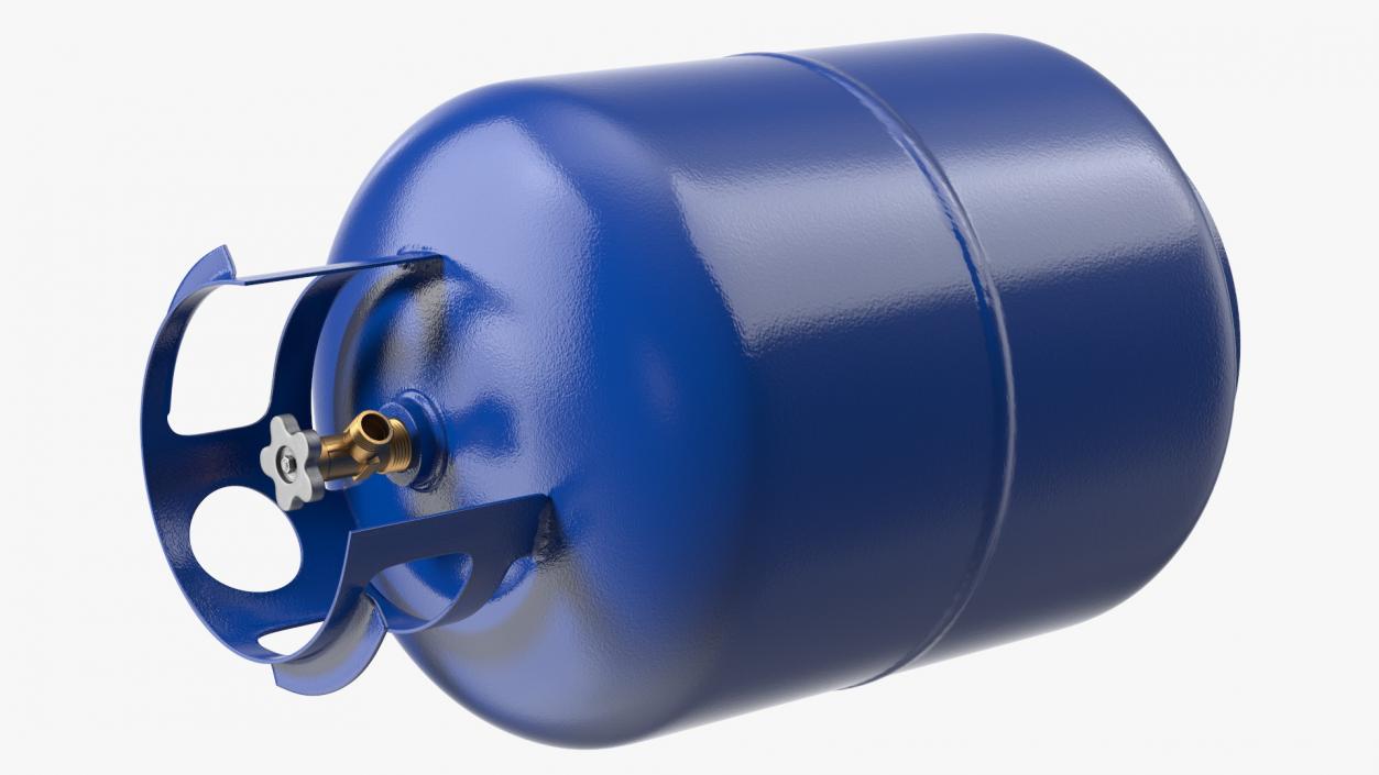 Standard Propane Gas Cylinder 3D model