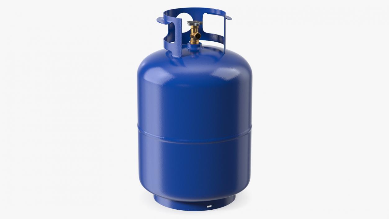 Standard Propane Gas Cylinder 3D model